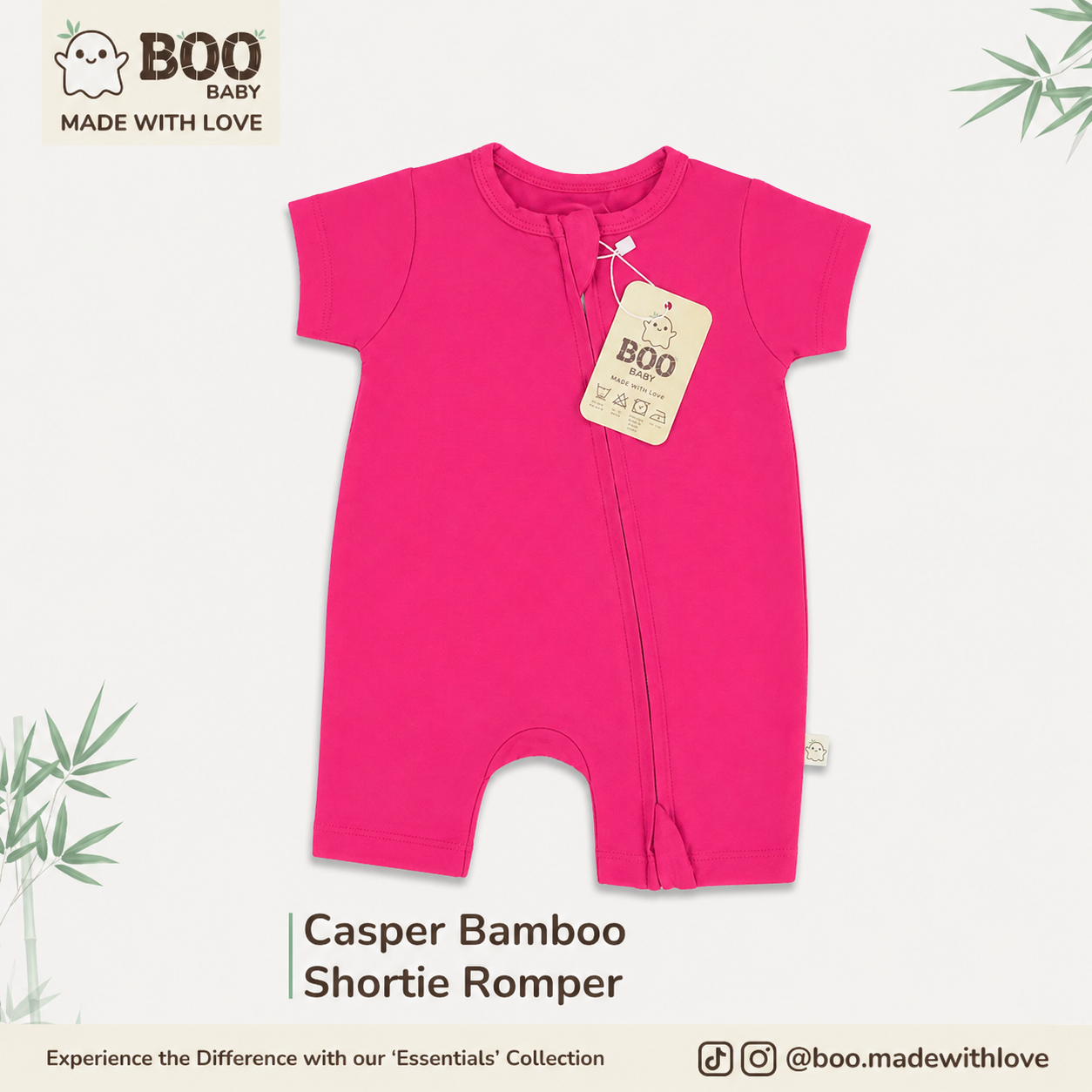 Casper Bamboo Shortie Romper