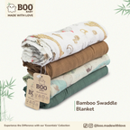 Blanca Bamboo Muslin Swaddle