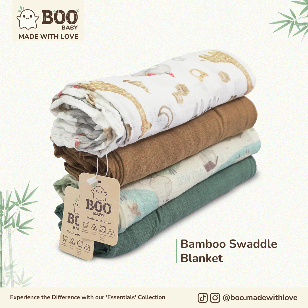 Blanca Bamboo Muslin Swaddle