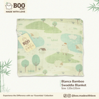 Blanca Bamboo Muslin Swaddle