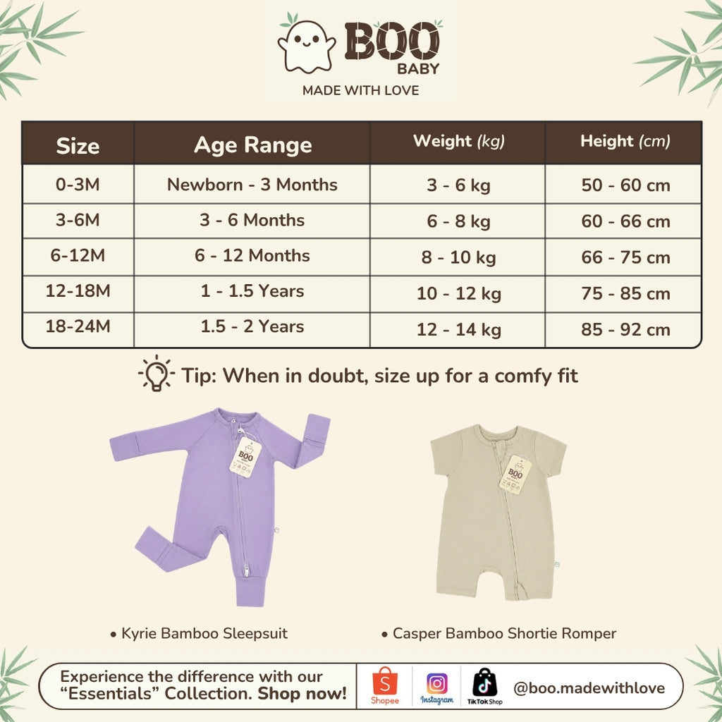 Casper Bamboo Shortie Romper