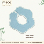 Rosé Cotton Petal Bib