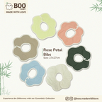 Rosé Cotton Petal Bib