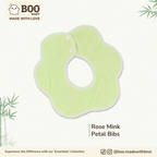 Rosé Cotton Petal Bib