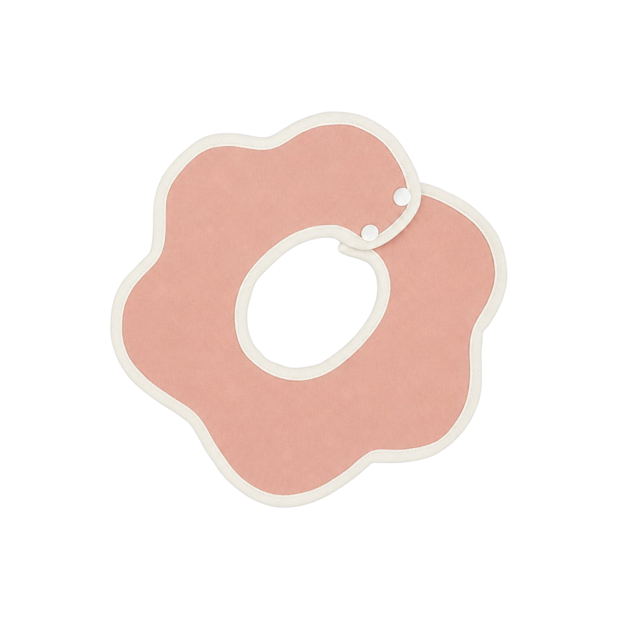 Rosé Cotton Petal Bib